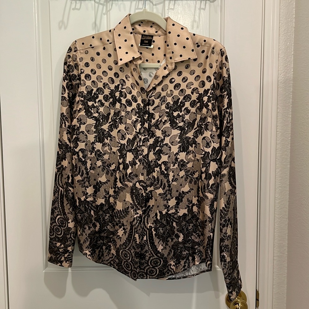 Jean Paul Gaultier silk button-down shirt